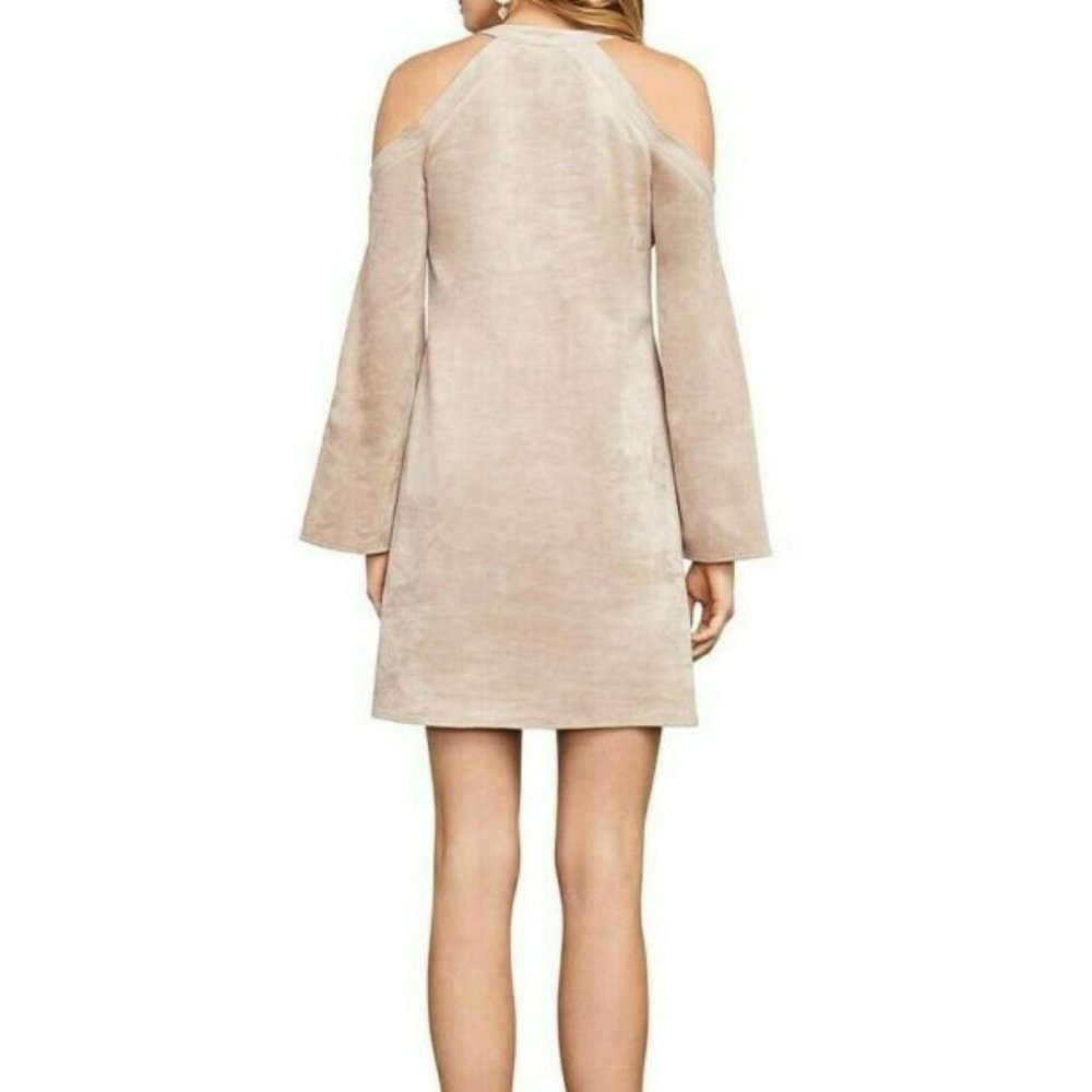 BCBGMAXAZRIA Laguna Faux-Suede Shift Dress - Picture 2 of 4